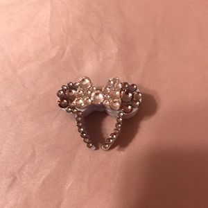 The fawn doe Mickey ears straw charm 💖